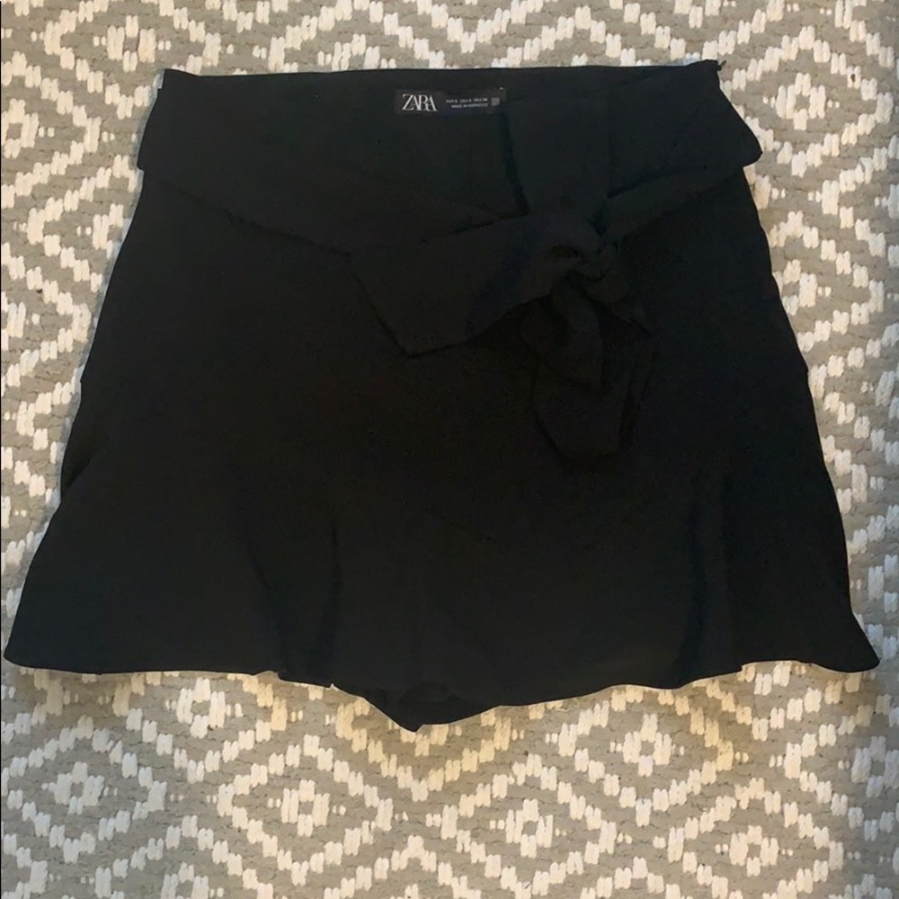 Zara Black Skort